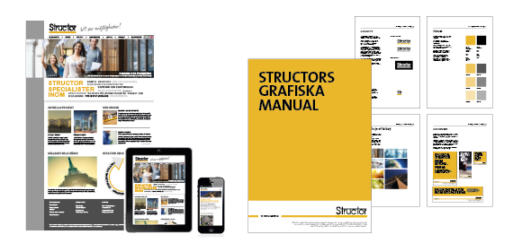 Structor får ny grafisk profil tillsammans med ny webb