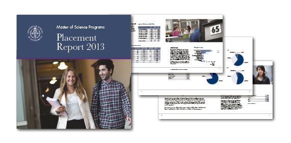 2013 års upplaga av Placement Report för Handelshögskolan är formgiven och klar…