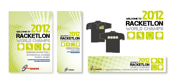 Grafisk form för Racketlon World Cup 2012
