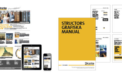 Structor får ny grafisk profil tillsammans med ny webb