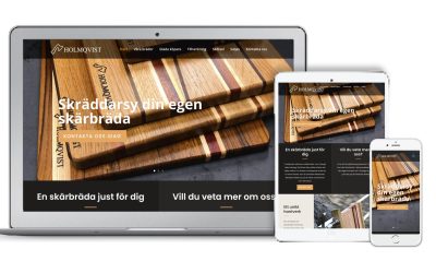 Ny webb för christianholmqvist.se