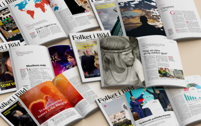Folket i Bild – tidningsformgivning